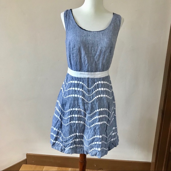 Boden Dresses & Skirts - BODEN PETITE FIT AND FLARE SLEEVELESS DRESS SZ 6P